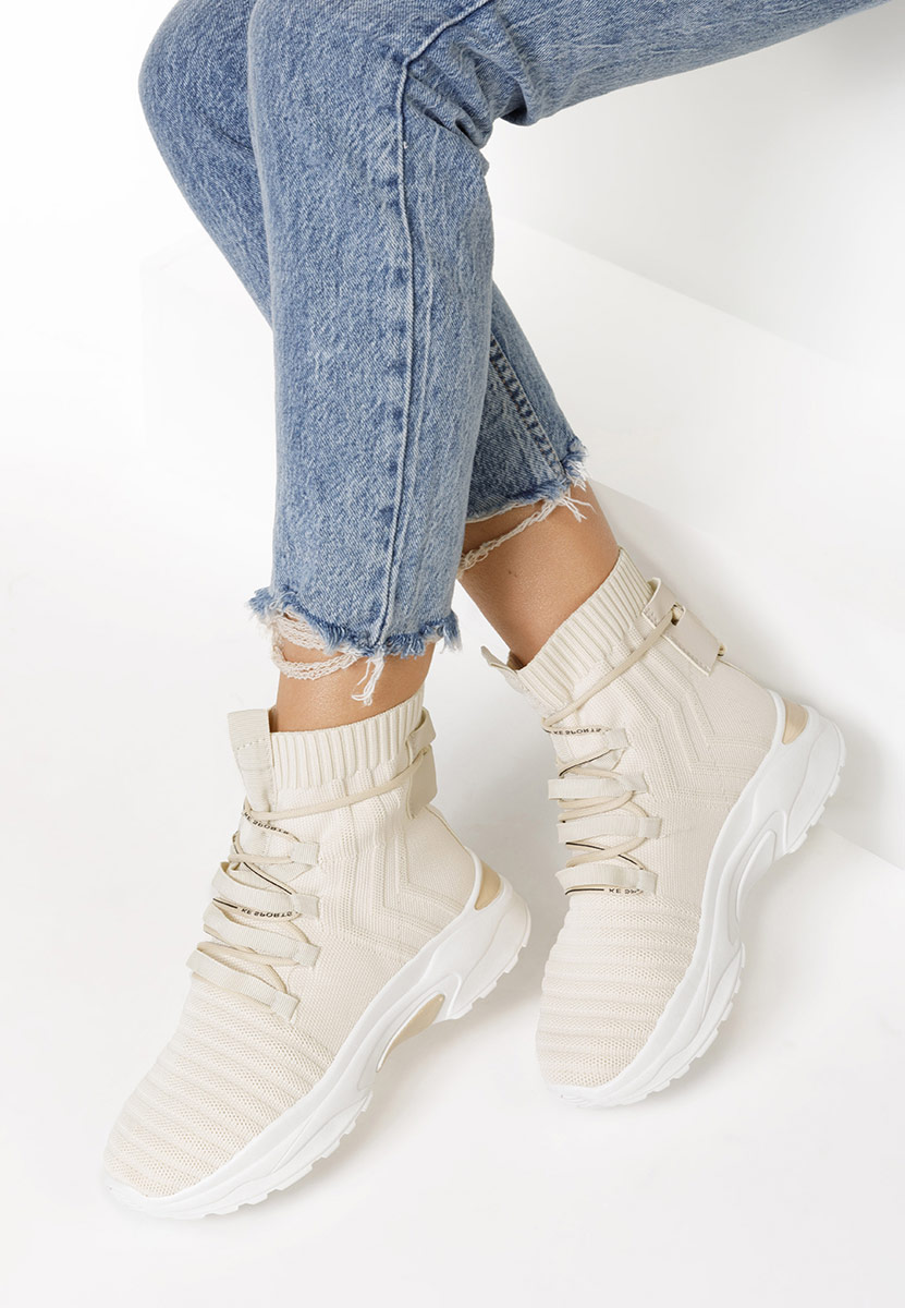 Sneakers High-Top bej Karrie