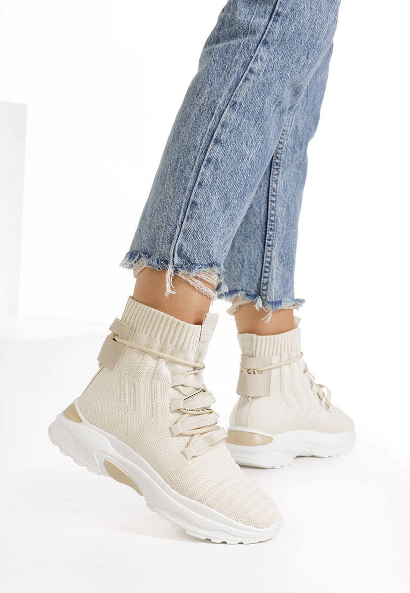 Sneakers High-Top bej Karrie