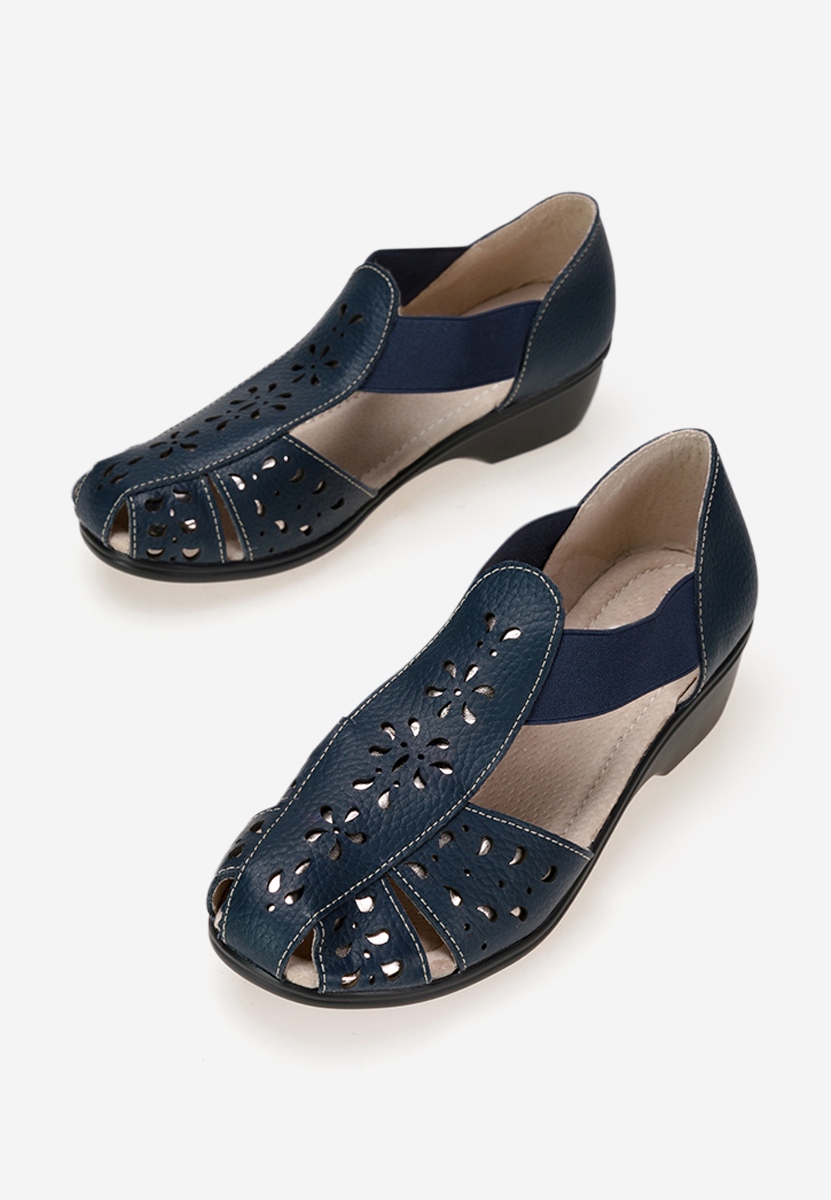 Sandale dama piele Melona navy