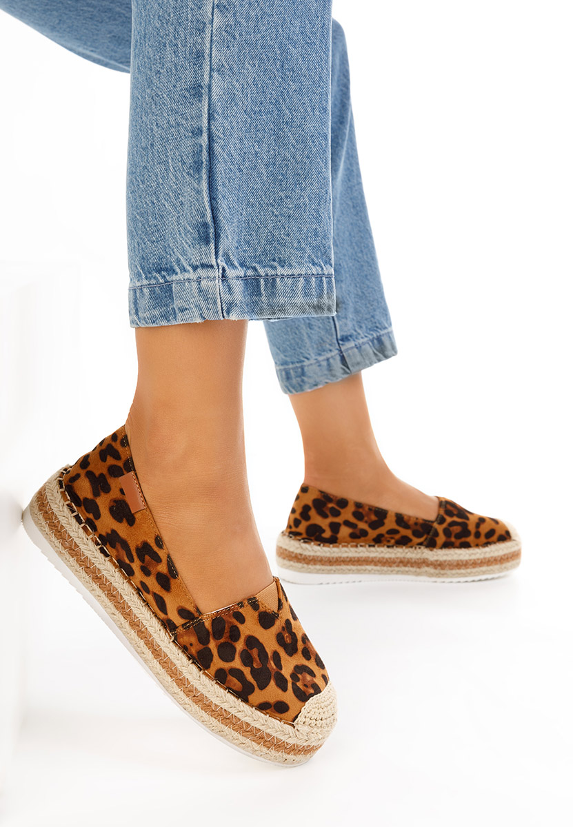 Espadrile dama Quarina camel