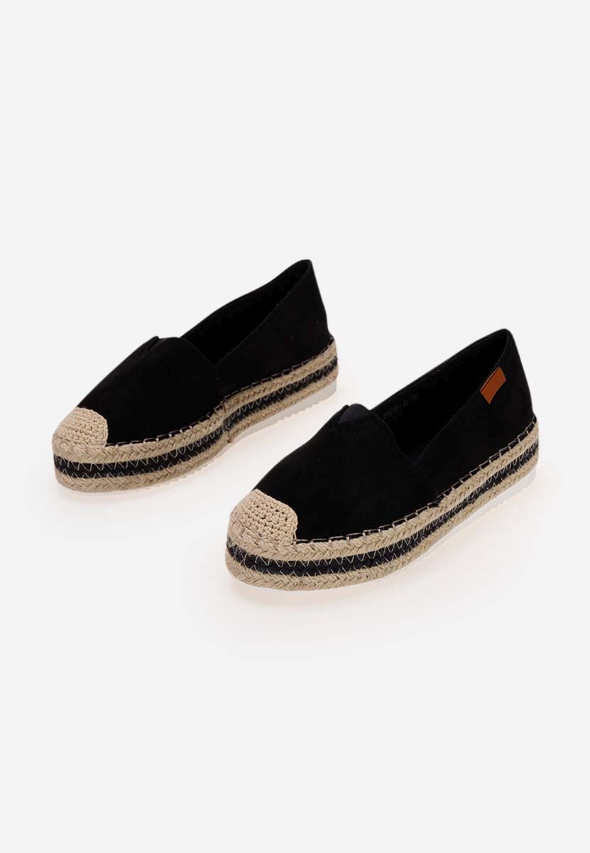 Espadrile dama Quarina negre