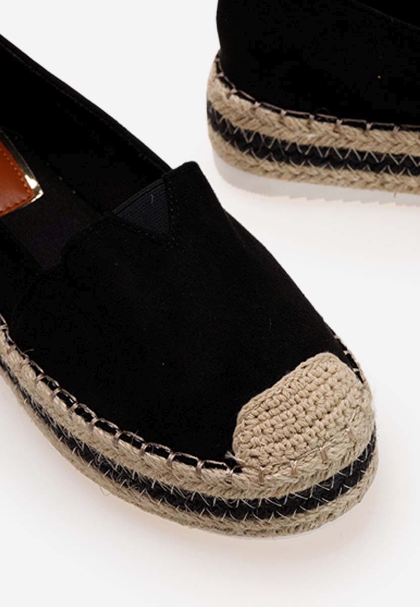 Espadrile dama Quarina negre