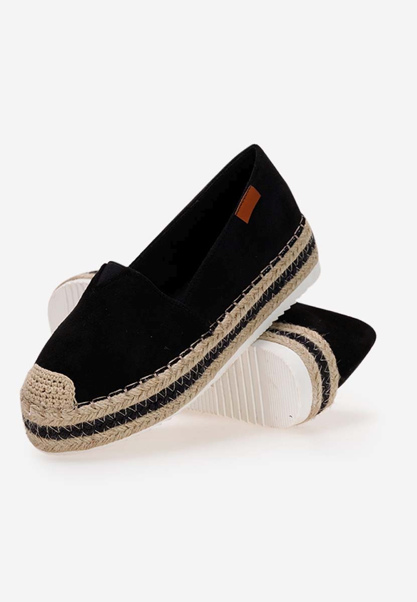 Espadrile dama Quarina negre