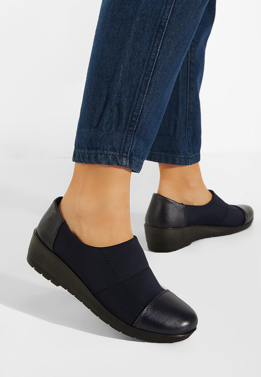 Pantofi casual damă navy Tulsa