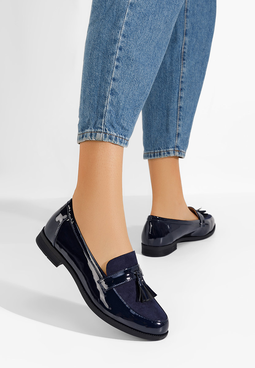 Mocasini dama Elirise navy