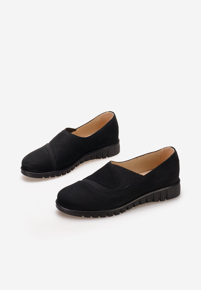 Pantofi casual dama piele Janora V2 negri