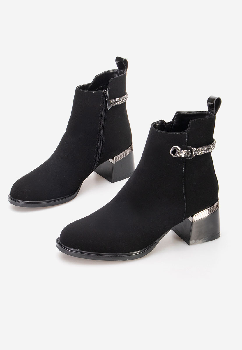 Botine elegante Preciousa V2 negre