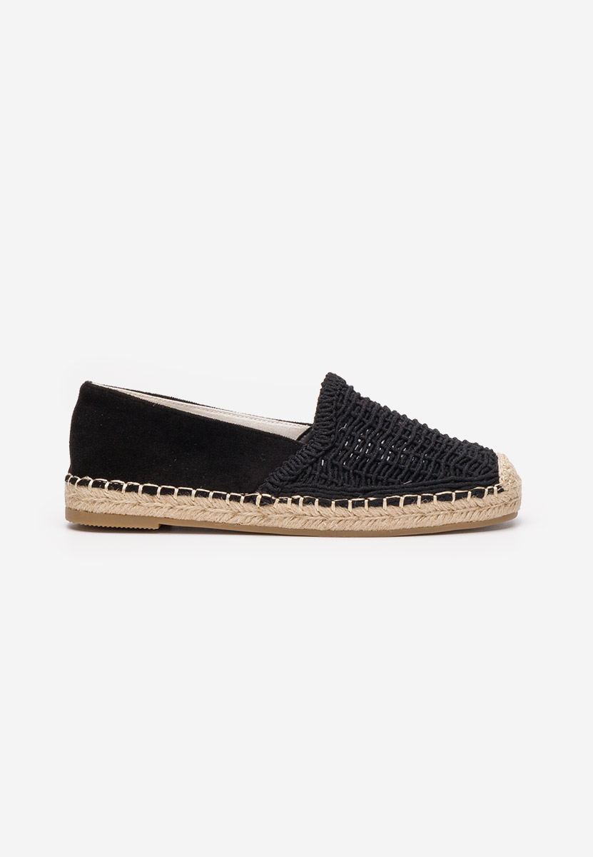 Espadrile dama Naesia negre