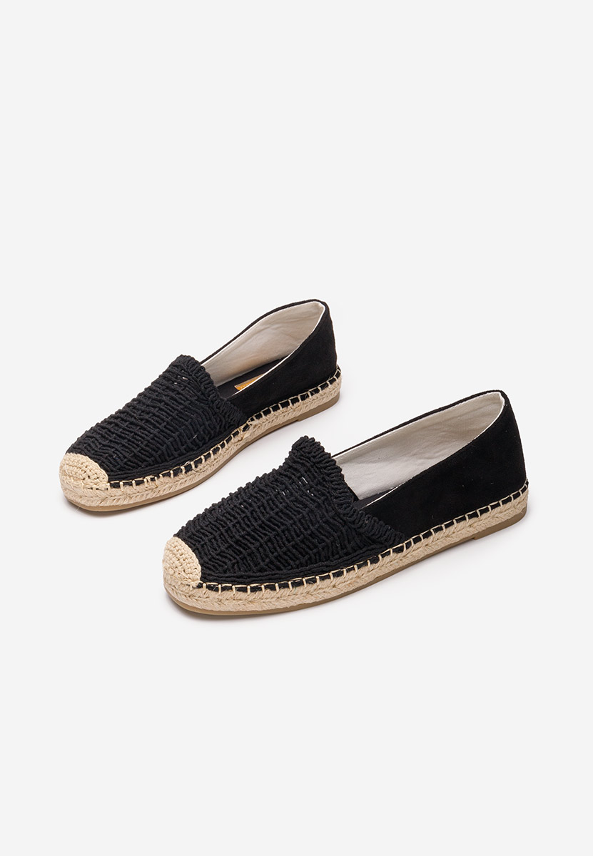 Espadrile dama Naesia negre