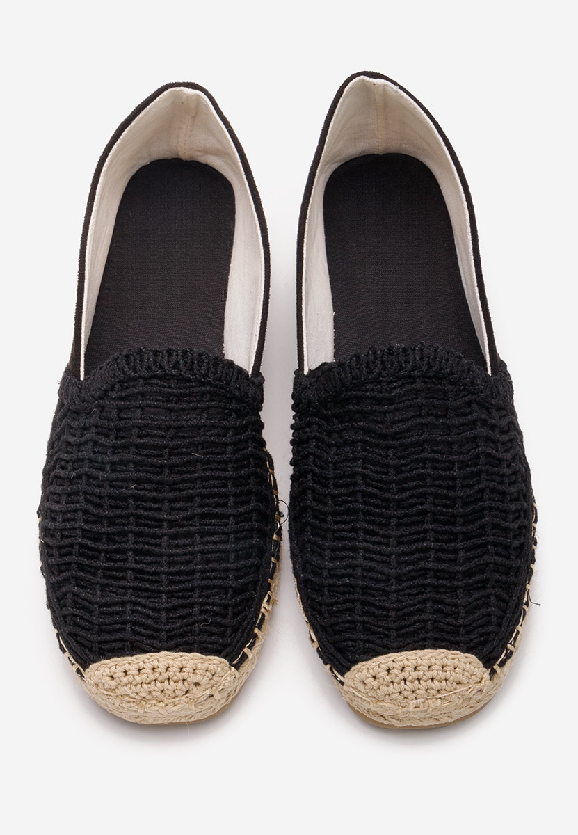 Espadrile dama Naesia negre