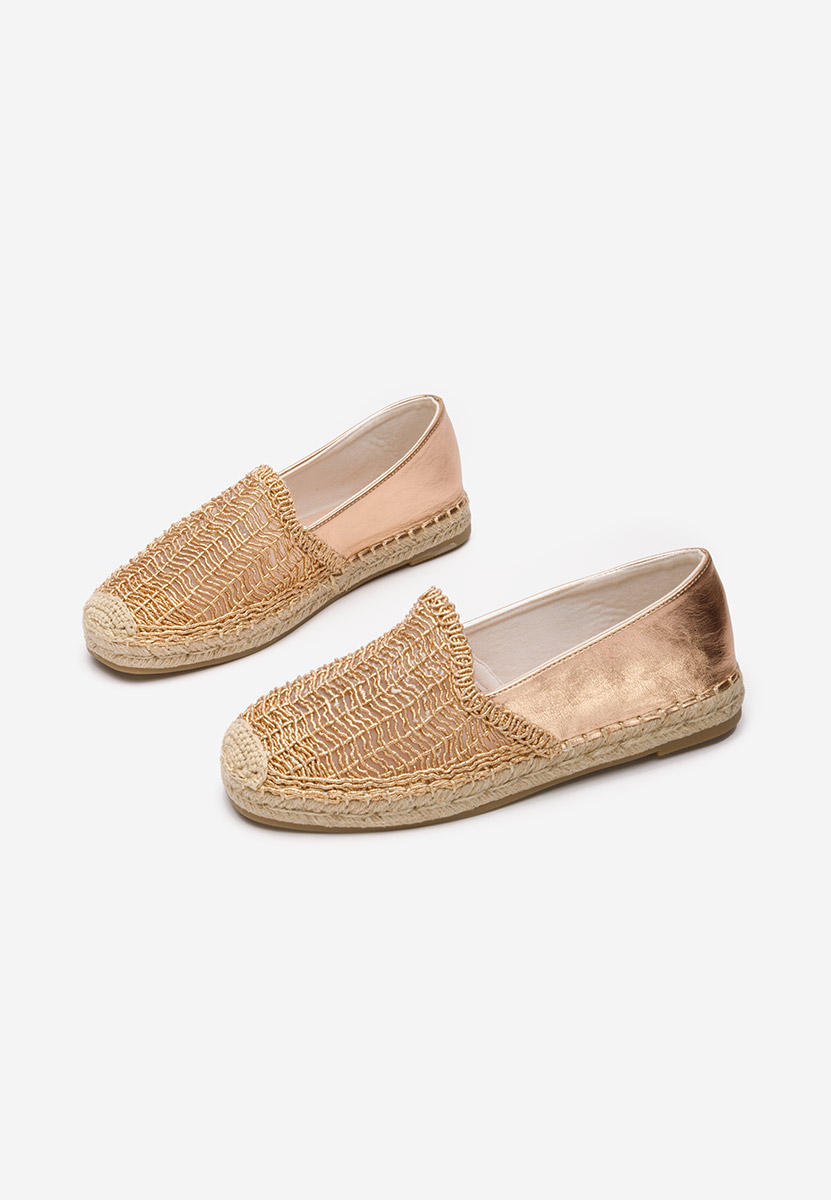 Espadrile dama Naesia champagne