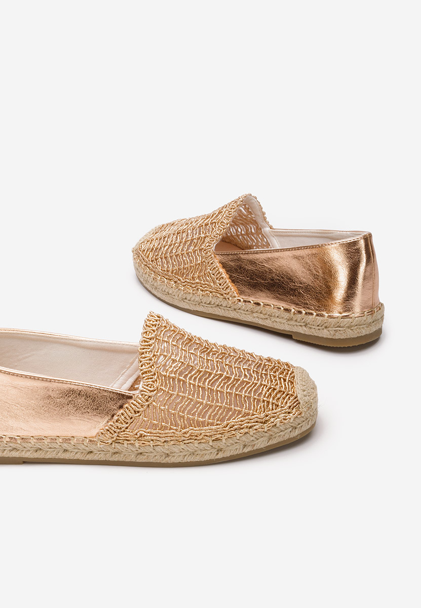 Espadrile dama Naesia champagne