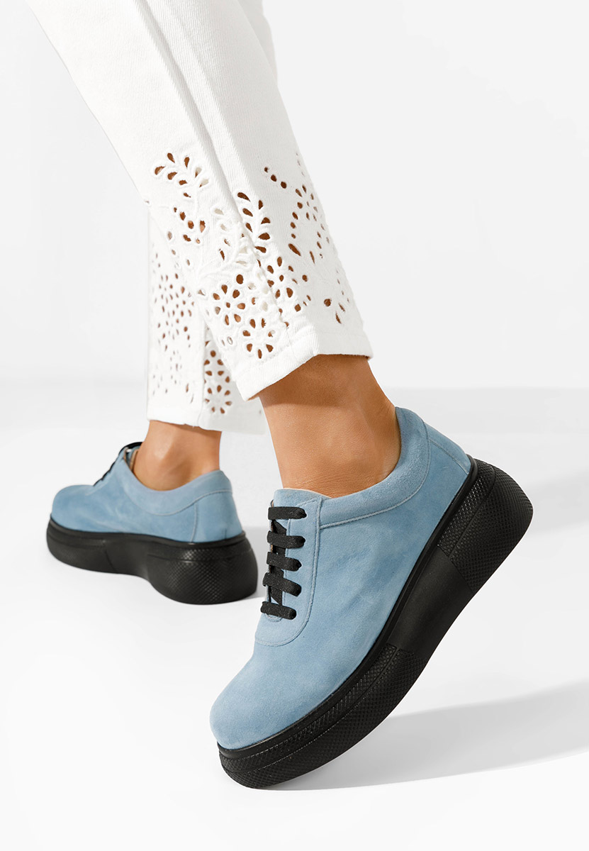 Pantofi casual cu platformă Dalisa V2 bleu