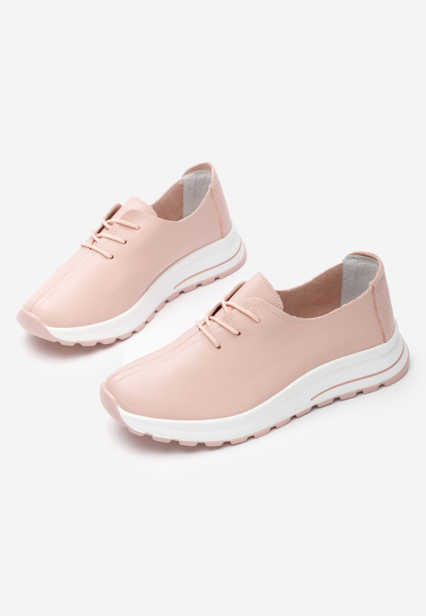 Pantofi casual dama piele Cici roz
