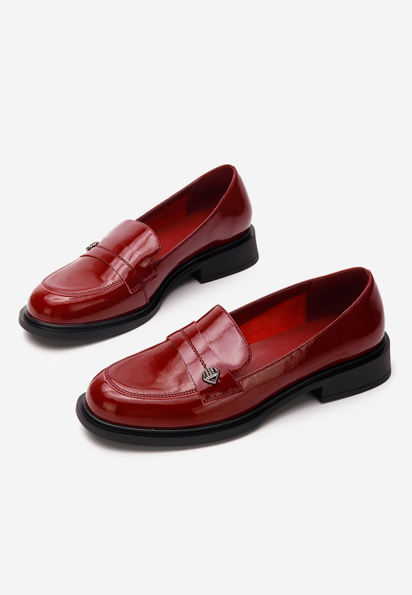 Loafers dama Grapila grena