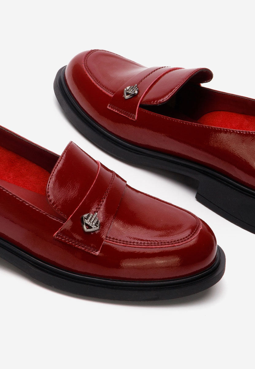 Loafers dama Grapila grena