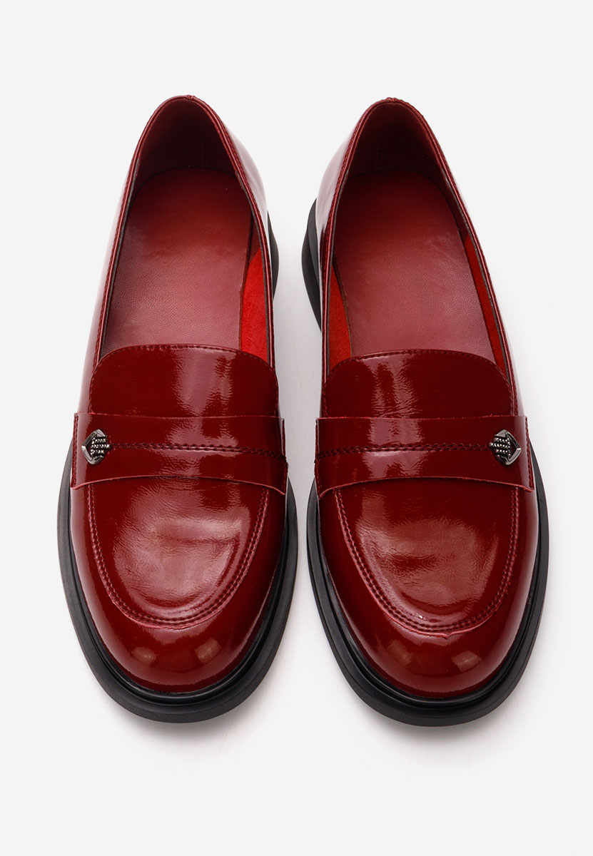 Loafers dama Grapila grena