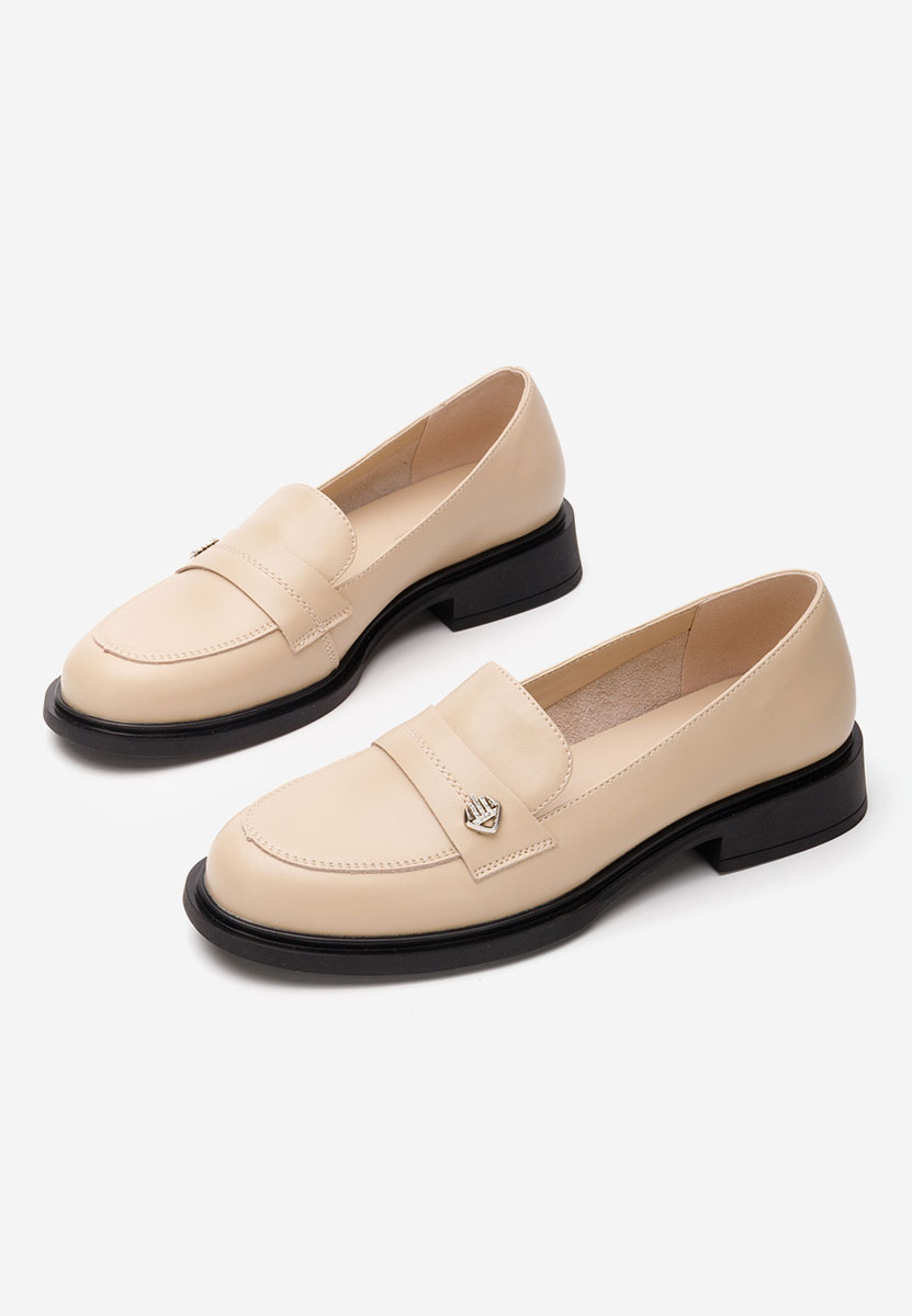 Loafers dama Grapila bej