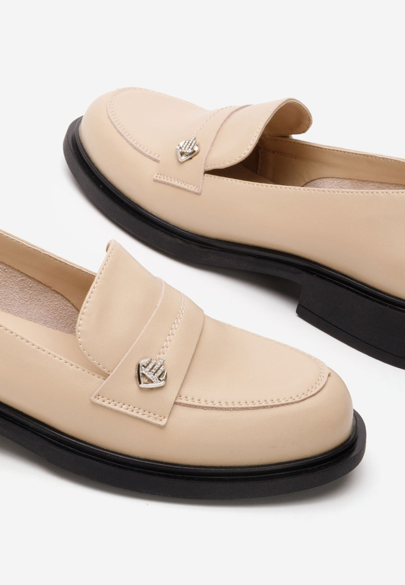 Loafers dama Grapila bej