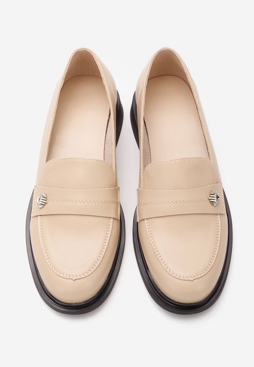 Loafers dama Grapila bej