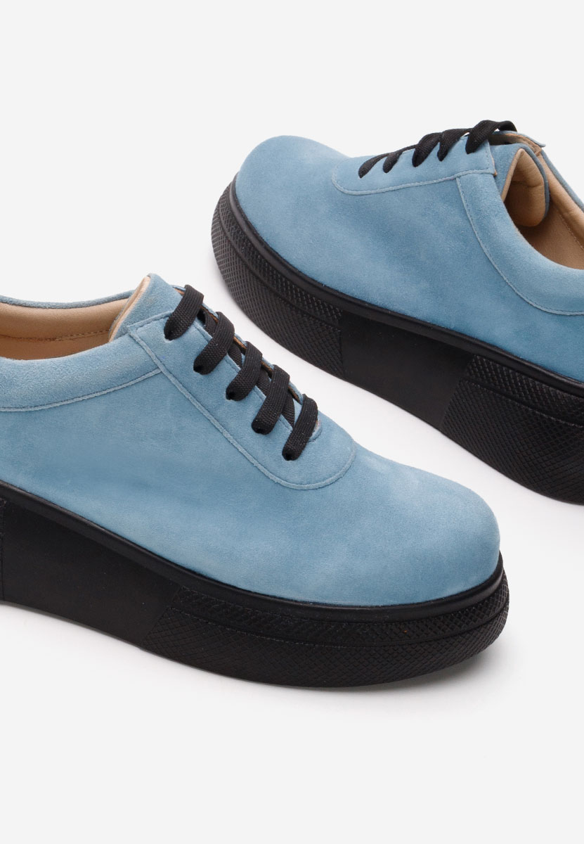 Pantofi casual cu platformă Dalisa V2 bleu