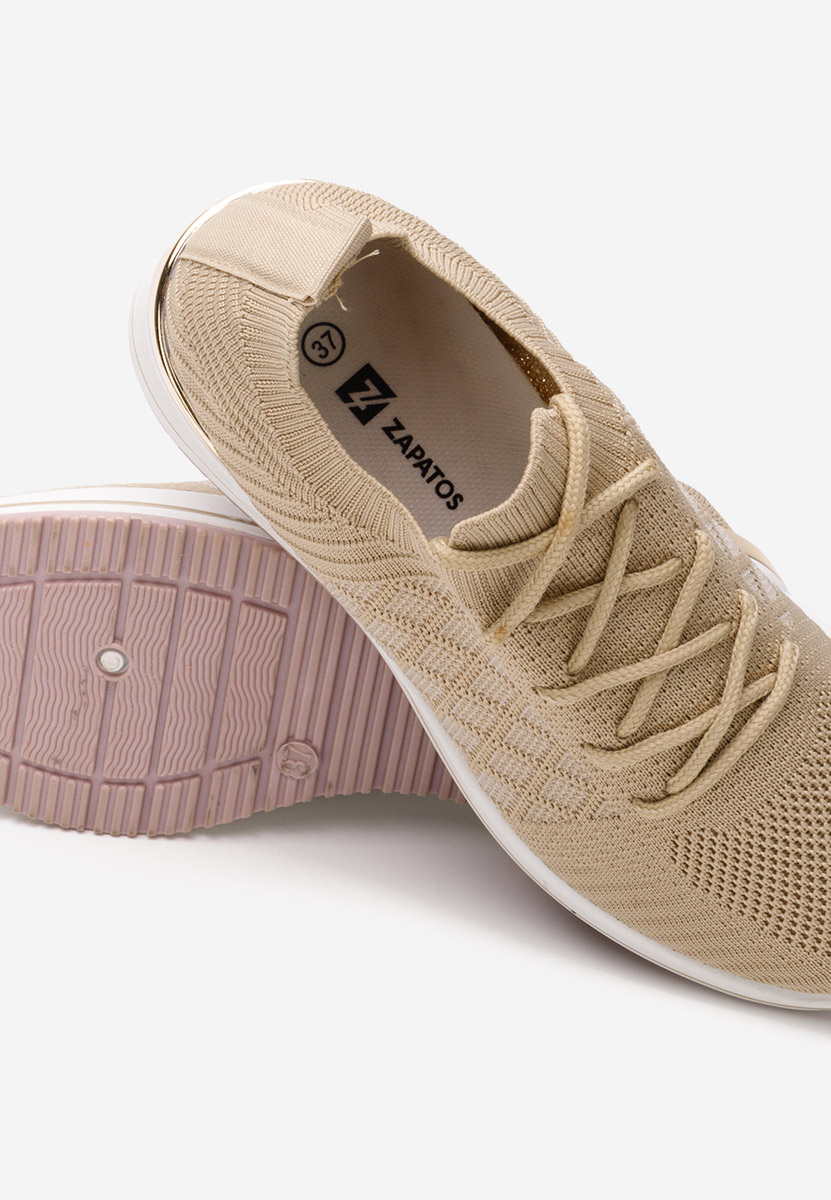 Sneakers cu platforma Uvesa kaki