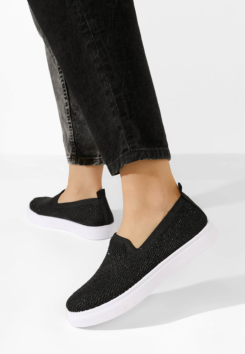 Espadrile dama Rihana negre