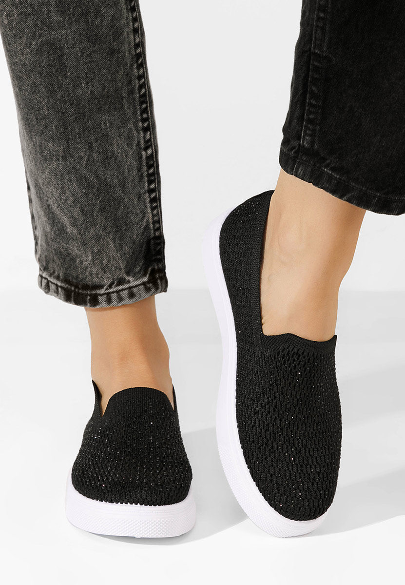 Espadrile dama Rihana negre