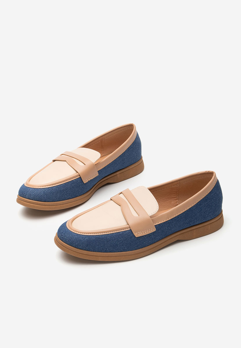 Mocasini dama Sedona denim