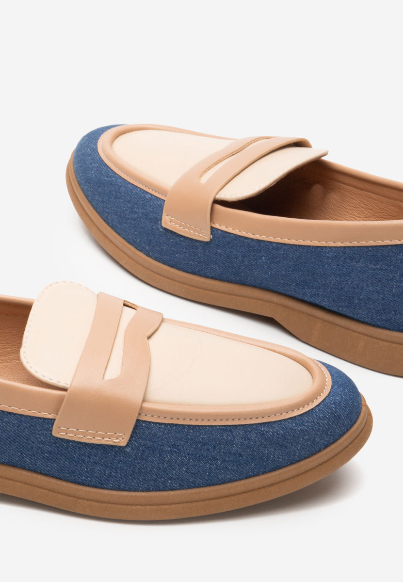 Mocasini dama Sedona denim