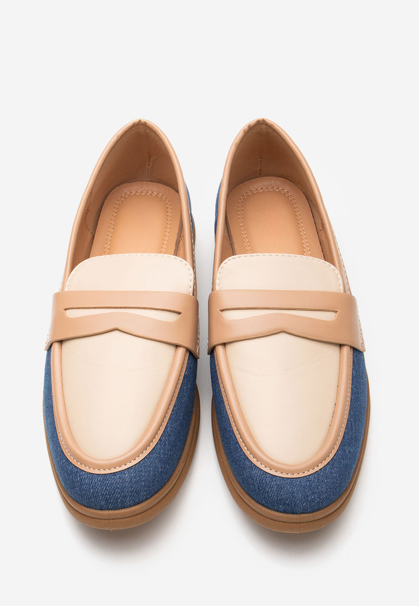 Mocasini dama Sedona denim