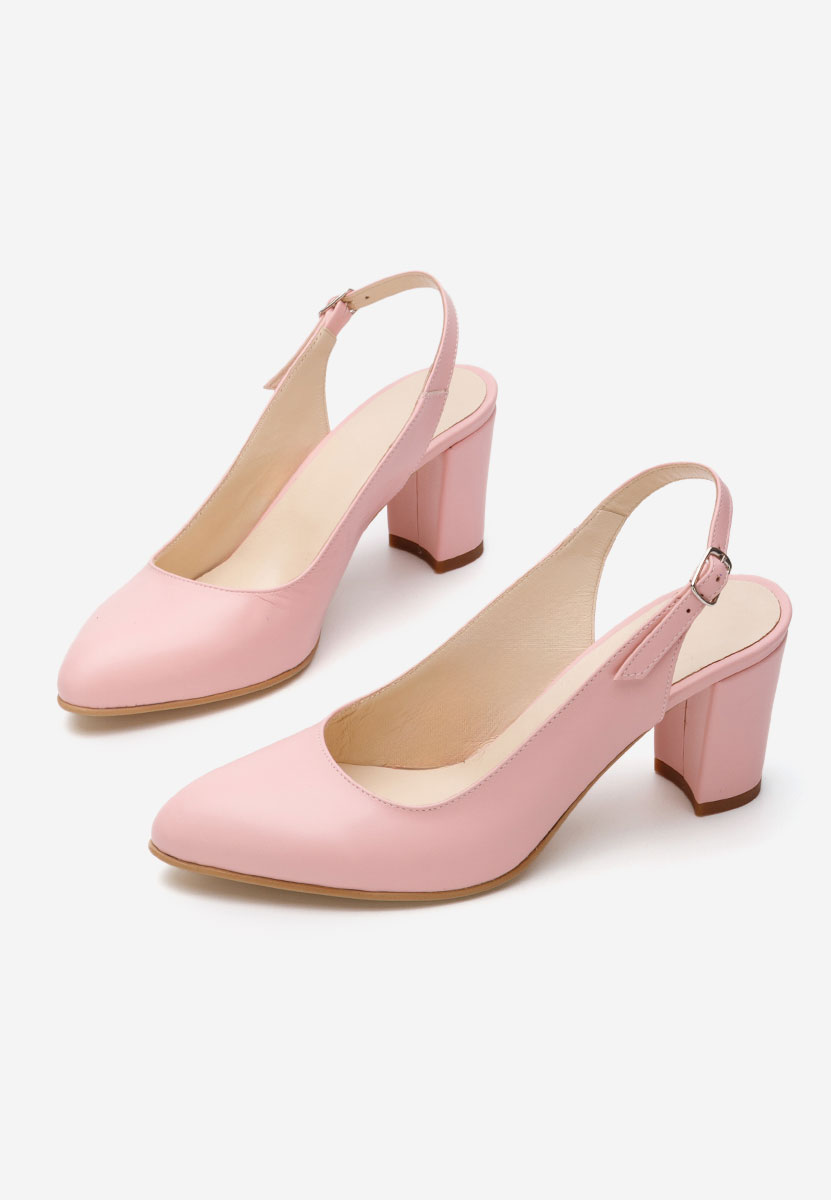 Pantofi slingback Corusa roz