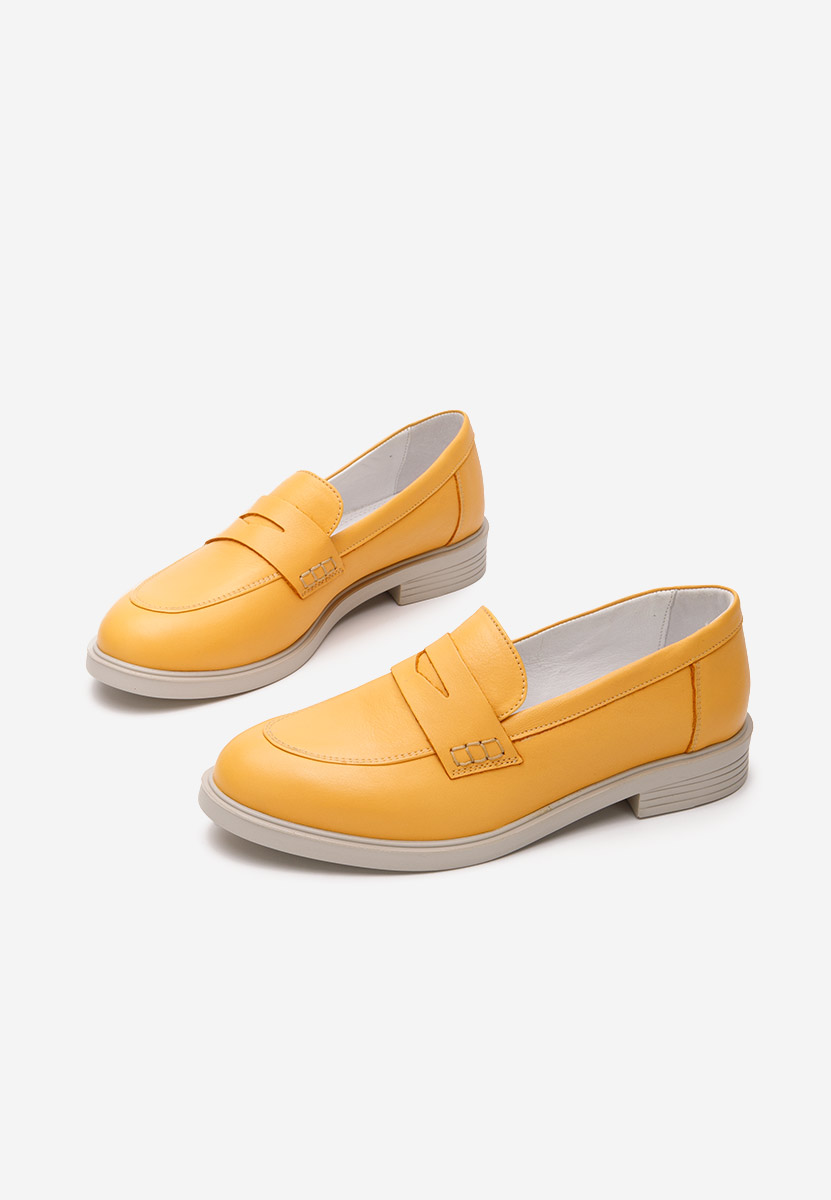 Loafers dama Zalaya galbeni