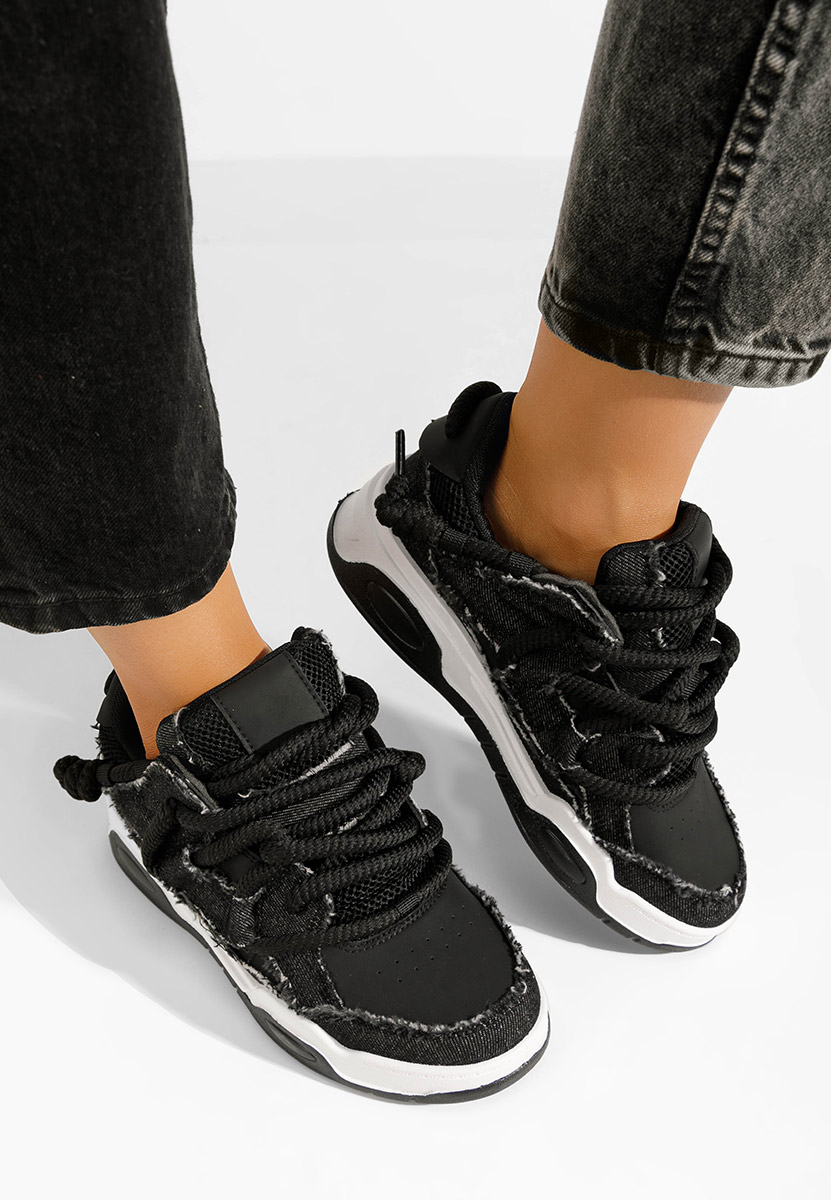 Sneakers cu platforma Shaila negri