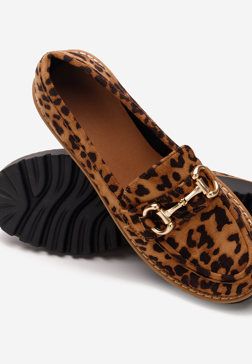 Mocasini dama Serina V2 leopard