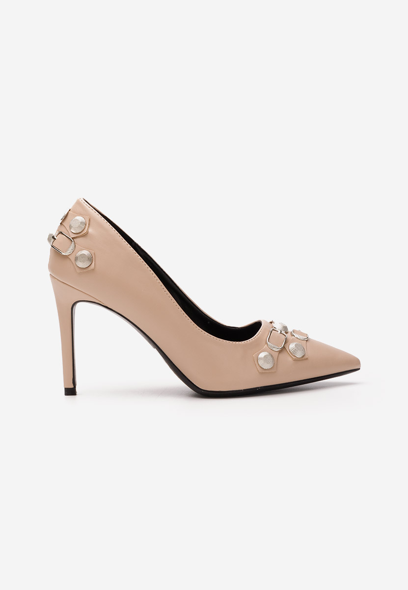 Pantofi stiletto Supreme nude