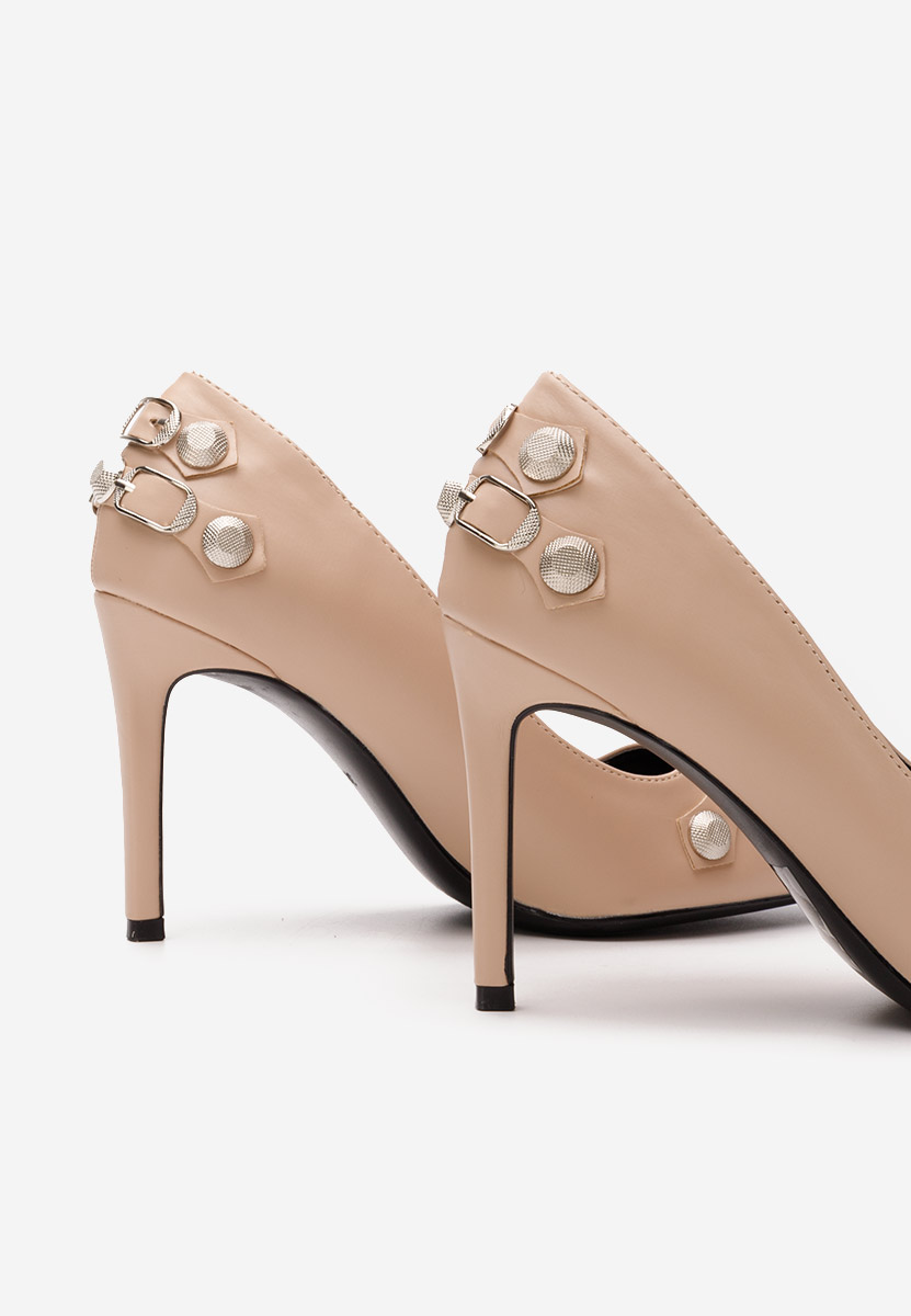 Pantofi stiletto Supreme nude