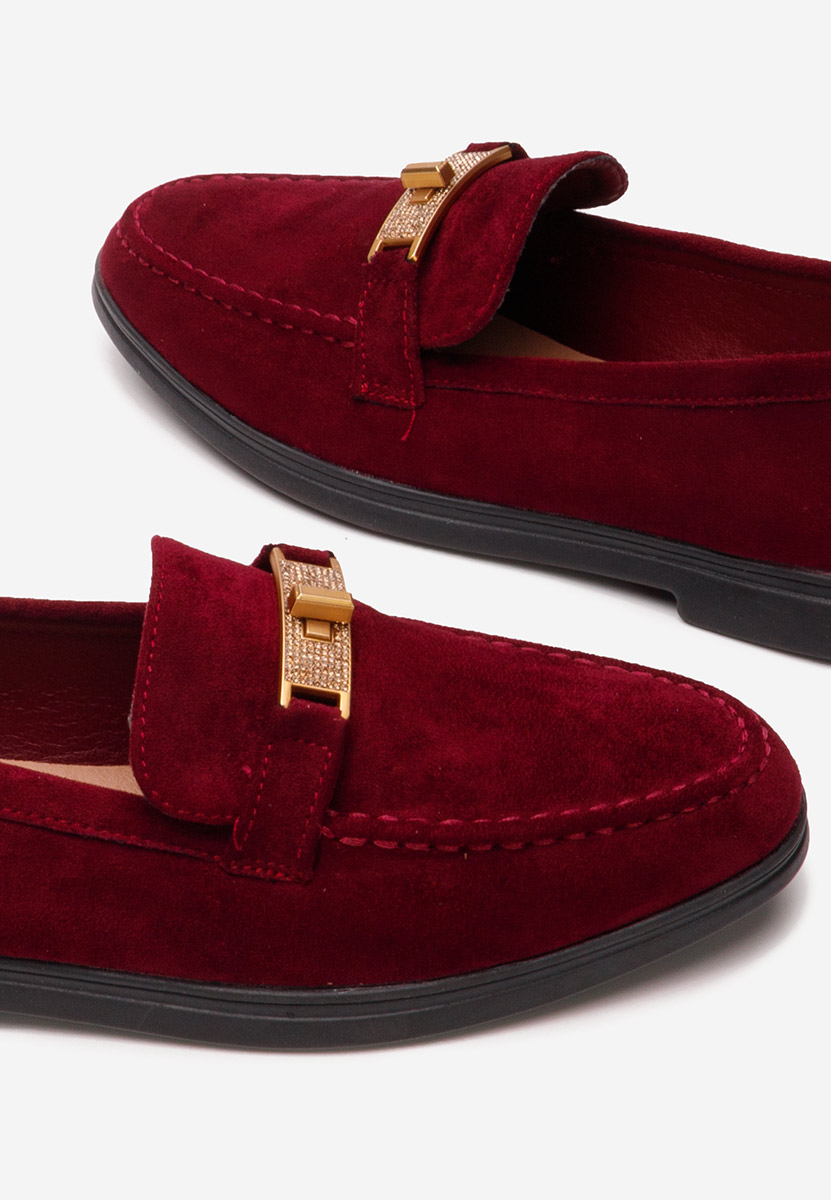 Loafers dama Nisala rosii