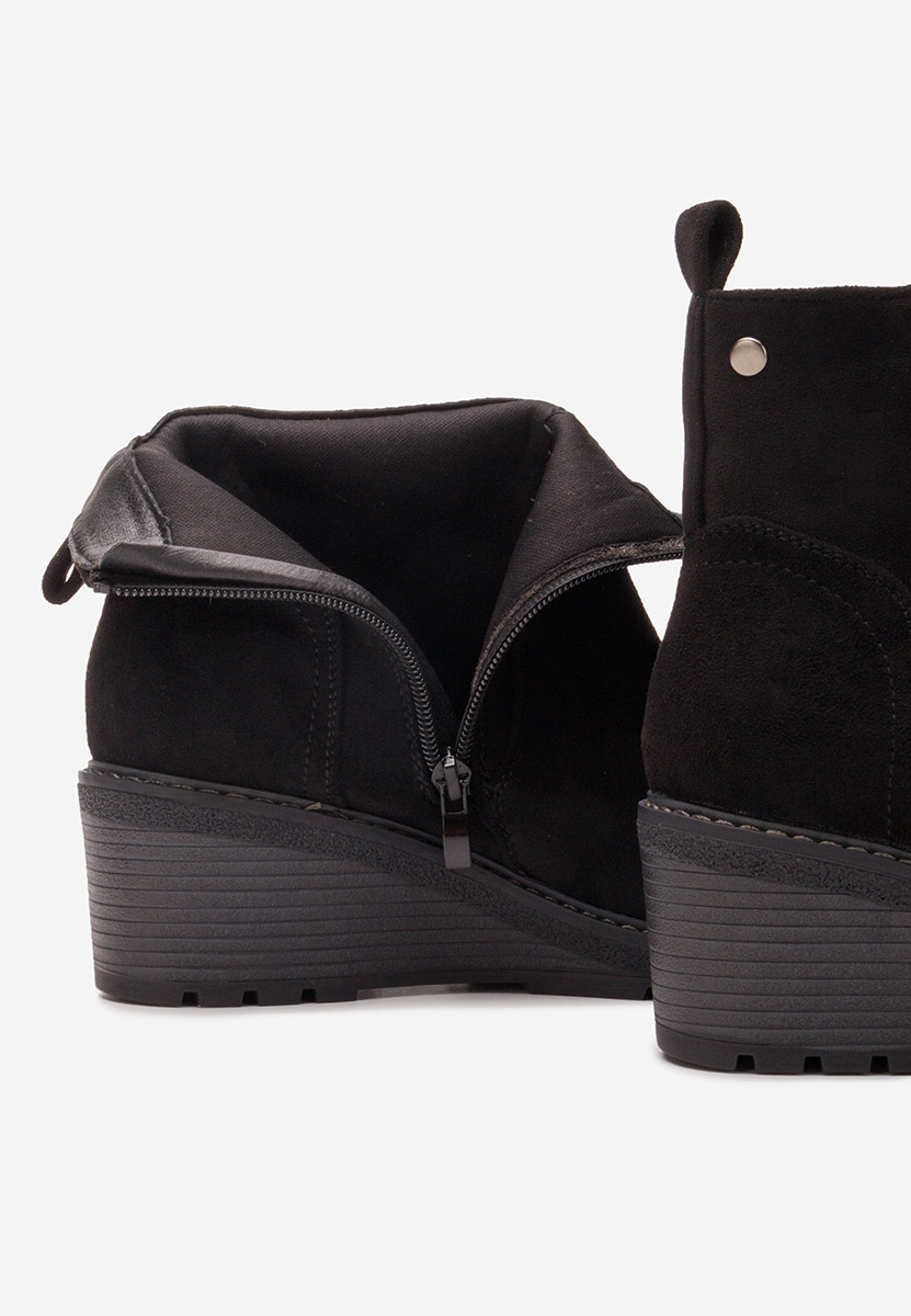 Botine cu platforma Odores V2 negre