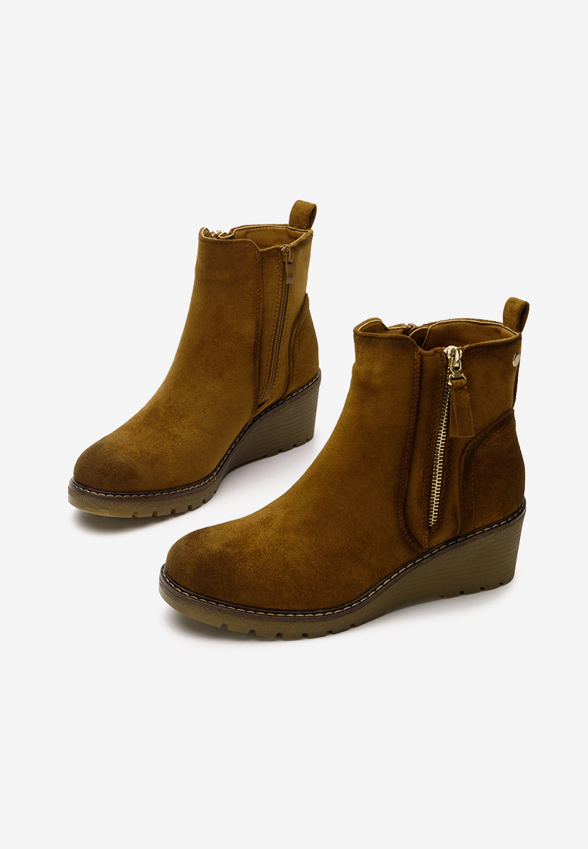 Botine cu platforma Odores V2 camel