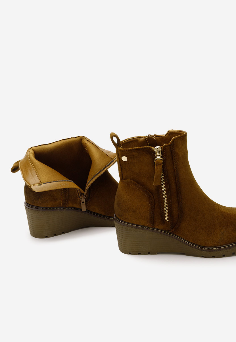 Botine cu platforma Odores V2 camel