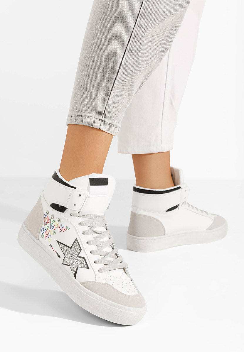 Sneakers High-Top Morella albi