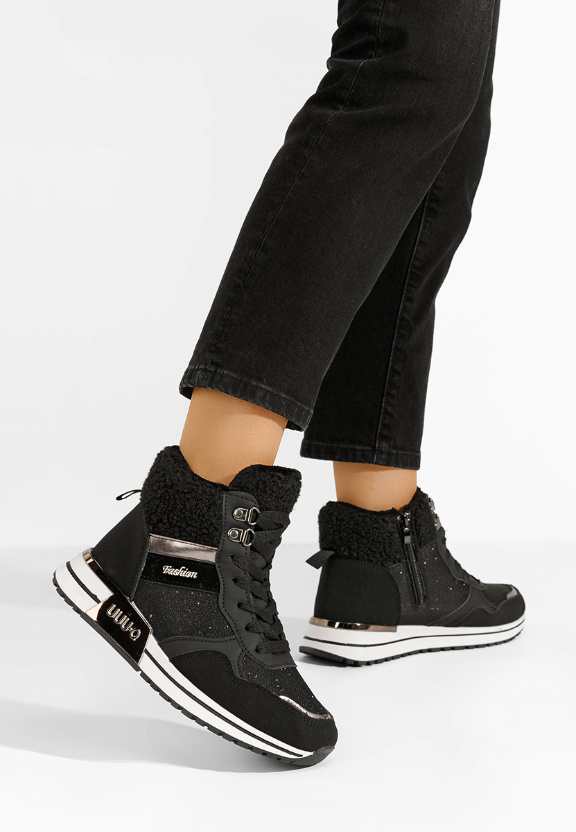 Sneakers High-Top Selyma negri