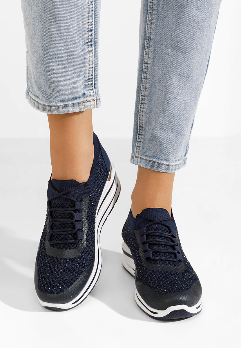 Sneakers cu platforma Gladise navy