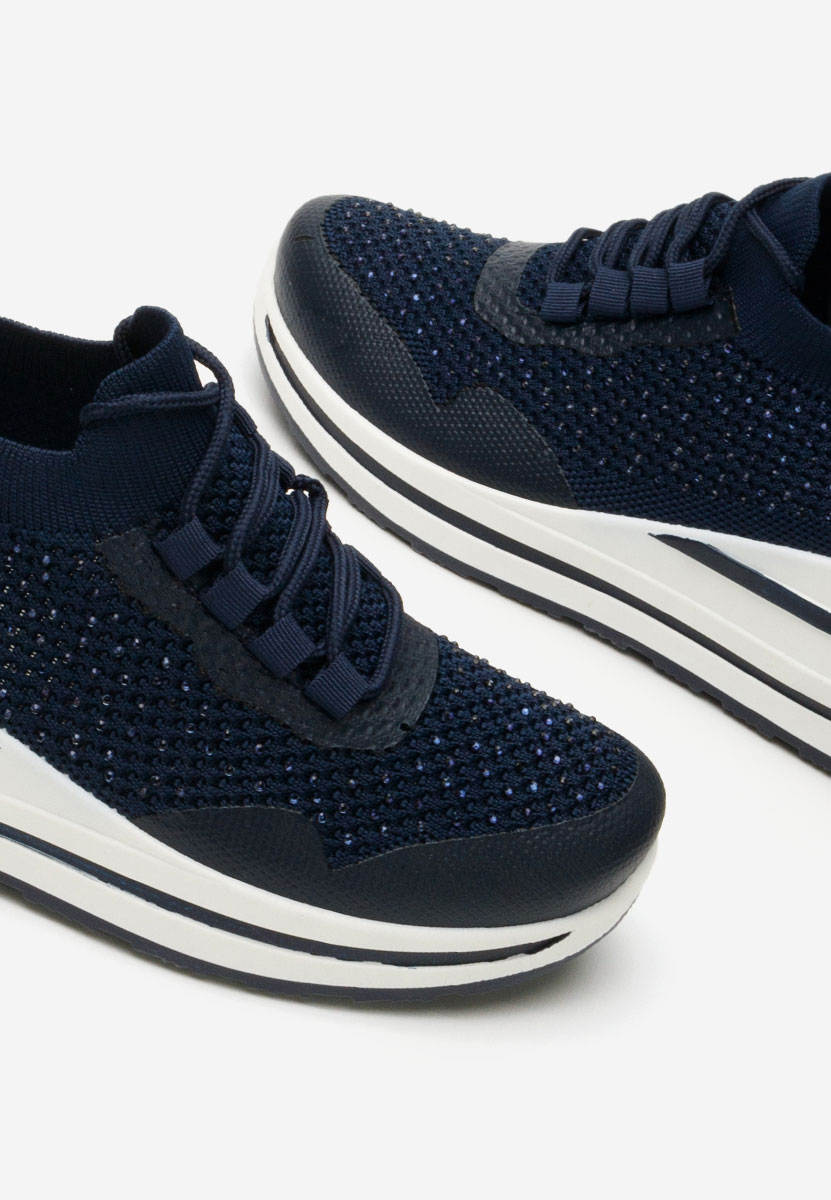 Sneakers cu platforma Gladise navy