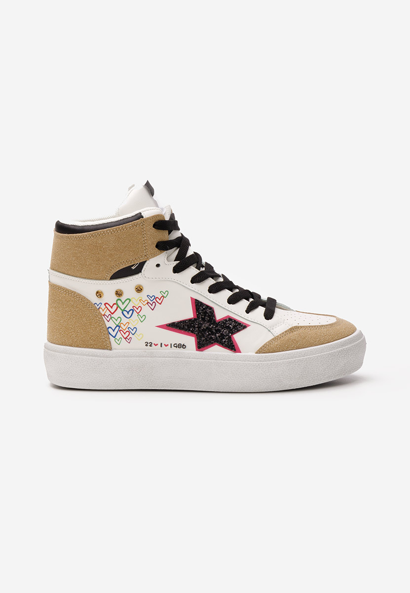 Sneakers High-Top Morella V2 albi