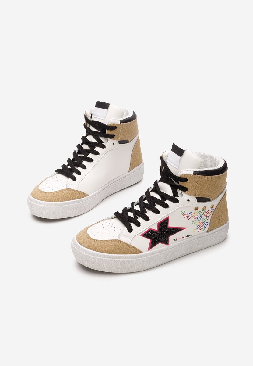 Sneakers High-Top Morella V2 albi