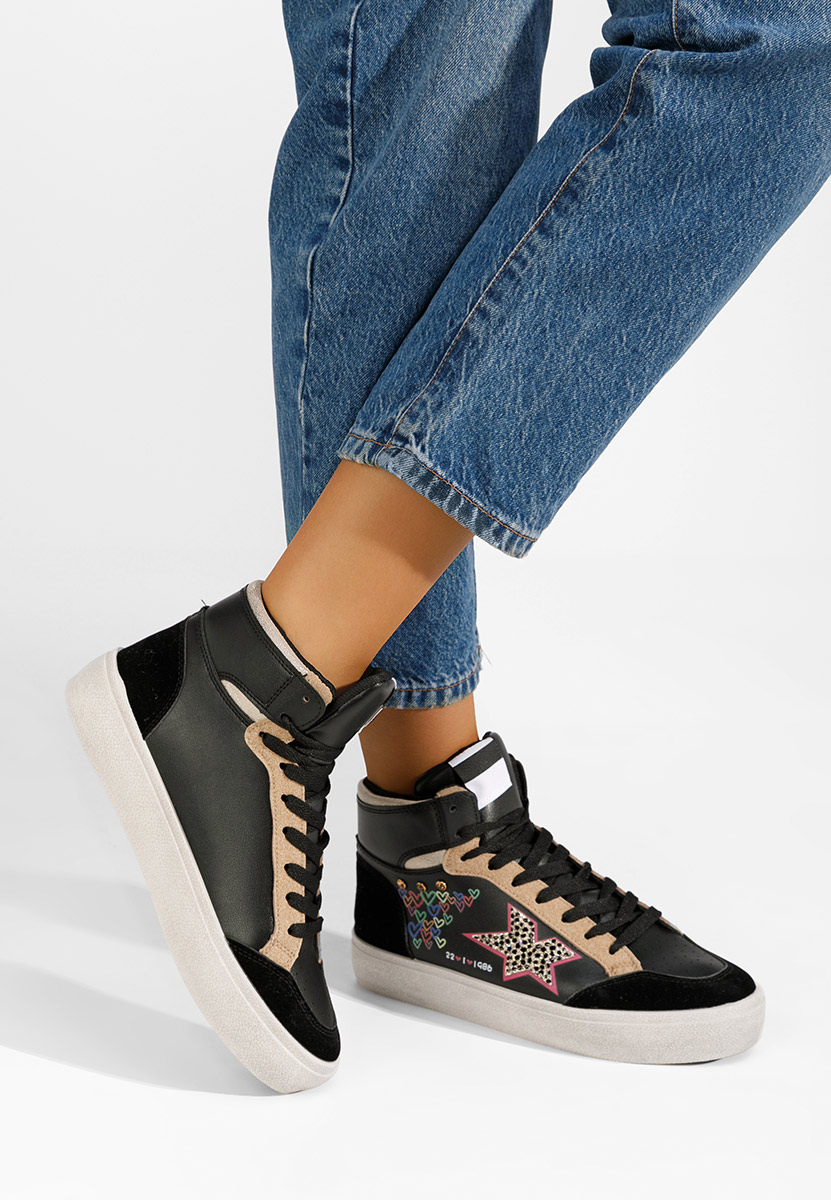 Sneakers High-Top Morella negri