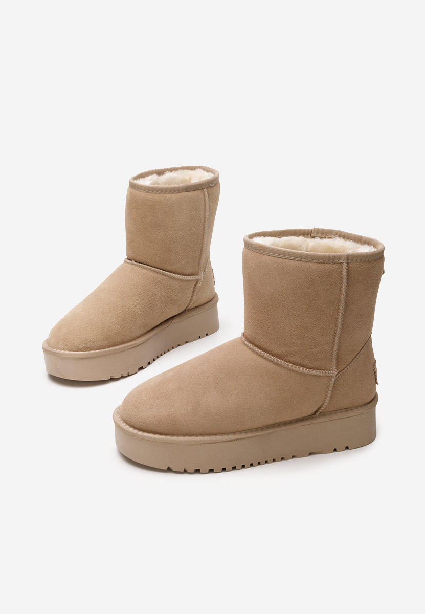 Cizme tip ugg Maya V2 kaki