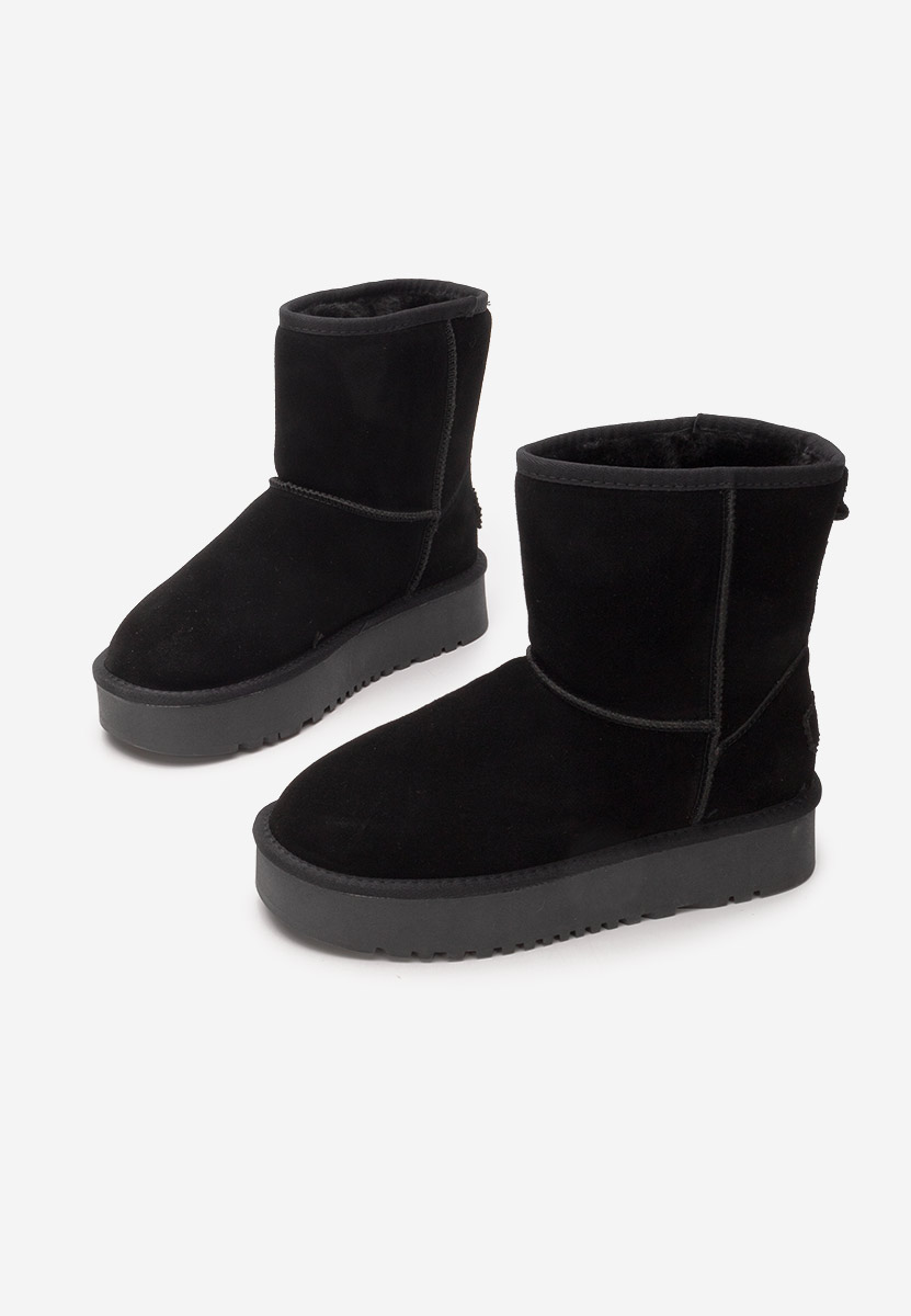 Cizme tip ugg Maya V2 negre